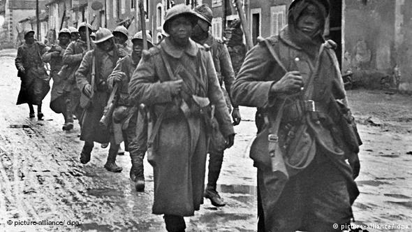 سربازان فرانسوی در جنگ جهانی اول